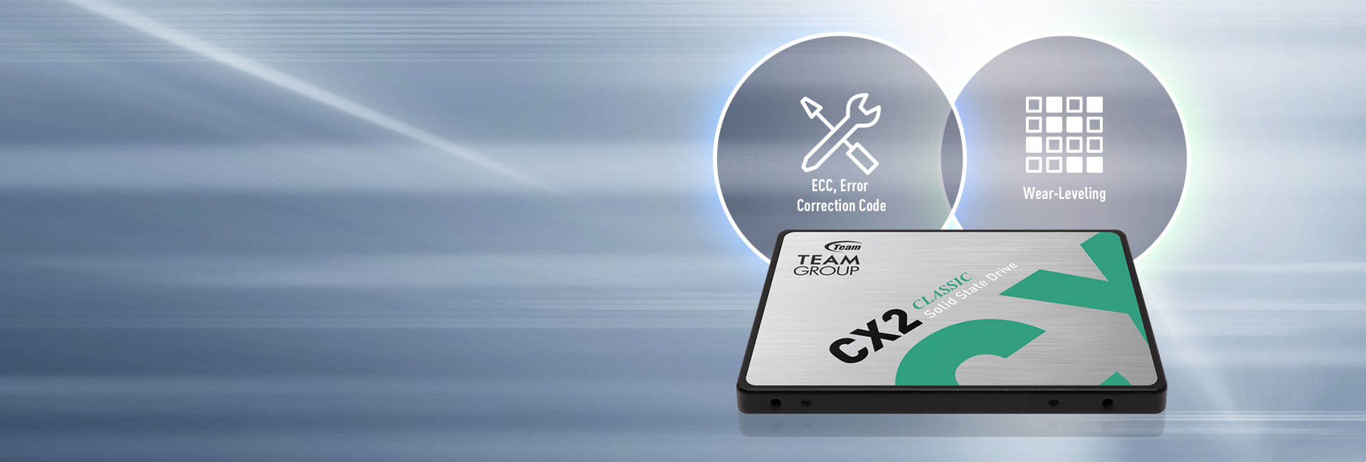 Team CX2 1TB SSD in bd